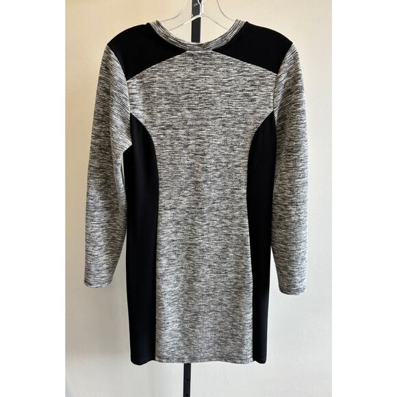 Athleta Women's Black & Grey Long Sleeve Dress Size S #52306 - Picture 2 of 3